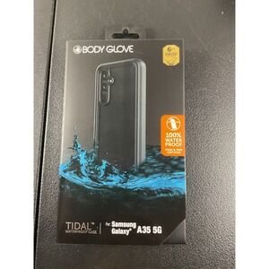 Body Glove Tidal Waterproof Phone Case Samsung Galaxy A35 5G - Black/Clear NEW